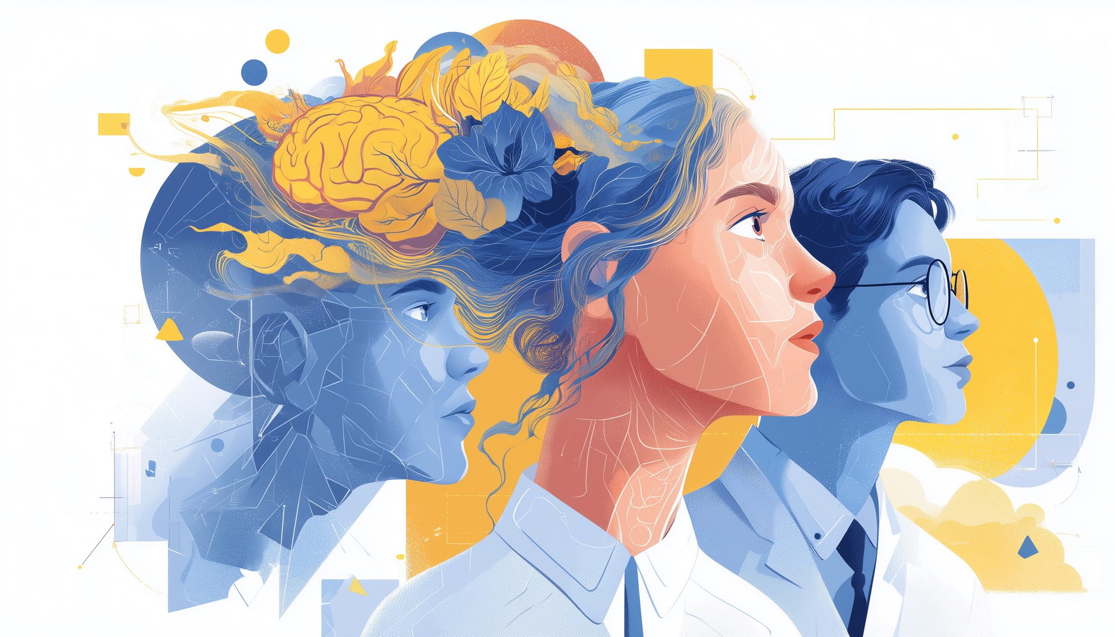 Foto van scholieren in AI thema